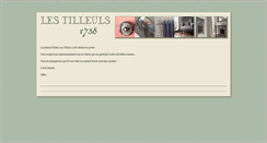 Desktop Screenshot of lestilleuls1738.com